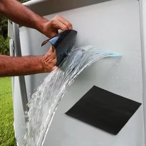 Heavy-Duty Waterproof Adhesive Tape, 10 cm x 10 cm, for Swimming Pools and Plumbing Leak Prevention