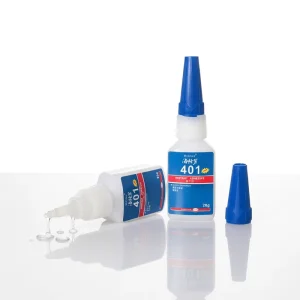 HiGlue 401 Cyanoacrylate Super Glue 20g, for Plastic, Rubber, Wood, and Metal