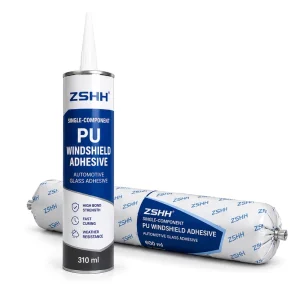 High Adhesion Auto Polyurethane Glue Weather Resistant for Car Glass Replacement Sealing