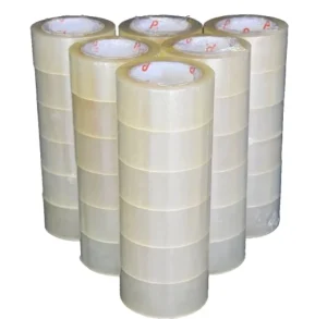 High Adhesive Water Activated Acrylic BOPP Packing Tape 25m Length Thickened Durable Single Sided Tape for Carton Sealing