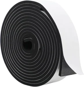 High-Density EPDM Closed-Cell Foam Strip Tape for Mechanical Damping Noise Reduction and Engine Vibration Fixing
