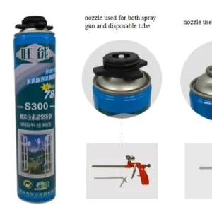 High Density Strength Fire Rated B3 Spray Foam Insulation One Component Polyurethane Adhesive Construction Woodworking