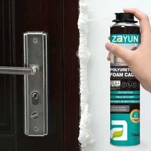 High Efficiency Large Foaming Volume Sound & Thermal Insulation Polyurethane PU Foam Sealant for Door & Window Frame Filling