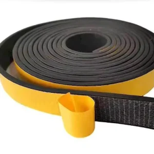 High End Double Sided Oil Resistant Foam Tape Cutting Machine Door Sealing Strips Moulding Building Buffer Foam Tape Roll
