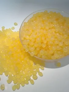 High Initial Viscosity Hot Melt Adhesive Particles for Book Binding and Decorative Surfaces