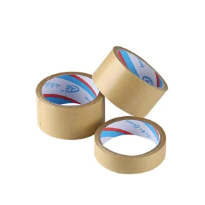 High Performance Sealing Carton Box Brown Self Adhesive Kraft Paper Tape With Logo Printed
