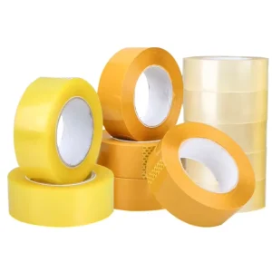 High Quality 48mm BOPP Clear Packing Tape Single Sided Self Adhesive OPP for Strong Seal Acrylic Boxes Cartons Transparent Tape