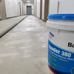 High Quality Acrylic Water Based Adhesive for PVC Flooring Peel and Stick Construction Use