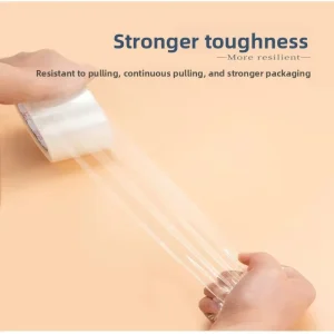 High Quality Clear Self Adhesive BOPP Packing Tape 48mm Width 100m Length Jumbo Roll Single Sided Acrylic Adhesive