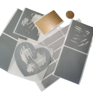 High Quality Silver or Gold Scratch off PET Label Sticker Waterproof Vinyl DIY Craft and Package Usage Excellent Adhesion
