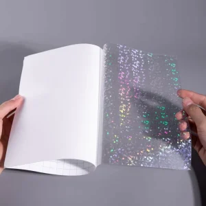 High-Quality Soft Food Grade PVC PE PET Self-Adhesive Clear Translucent Holographic Cold Laminating Film A4