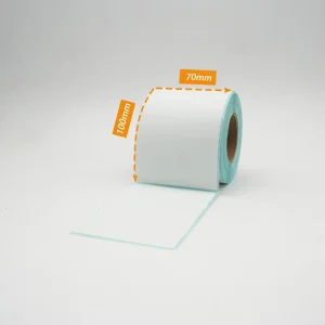 High Quality Thermal Self Adhesive Label Paper 70*100 Waterproof Scratch Resistant for Supermarket Packaging Factory