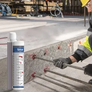 High Strength 585ml 2-Part Chemical Anchor Epoxy Injection Rebar Anchoring Adhesive for Structural Fixings