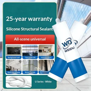 High Strength Fast Curing UV Resistant Construction Adhesive High Temperature Resistant Silicone Glue Outdoor Use Packing