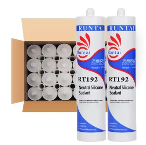 High Strength GP Neutral Cure Silicone Sealant Waterproof RTV for Woodworking Windows and Doors OEM Supply