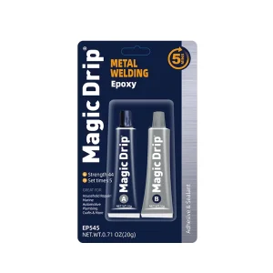 High-Strength Metal Repair and Casting Adhesive, Weld AB Epoxy Glue