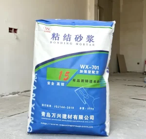 High-Strength Waterproof Anti-Crack Bonding Mortar for EPS and Rock Wool Insulation Boards