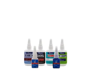 High-Tack Cyanoacrylate Adhesive for Metal and Plastic Bonding and Packing