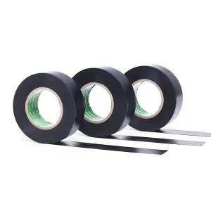 High Temp PVC Automotive Wire Harness Tape Waterproof Flame Retardant Black Insulation Electric Adhesive Tape