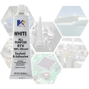 High-Temperature 100% Silicone Structural Sealant for Automotive, Transportation, and Construction Use RTV Adhesive Gasket Maker