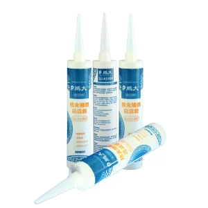 High Temperature 350°C Fire Resistant Silicone Sealant Adhesive