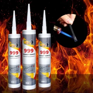 High Temperature 350°C Fire Resistant Silicone Sealant Flame Retardant Glue