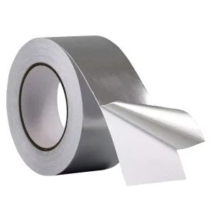 High Temperature Fireproof Self Adhesive Single Sided Aluminum Foil Acrylic Waterproof Anti Leak Masking Tape