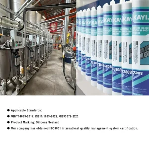High-Temperature MS Adhesive Waterproof RTV Sealant for Galvanized Steel