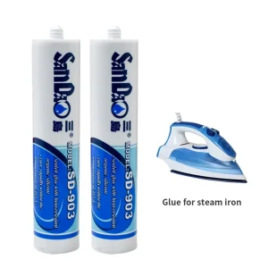 High Temperature Red Silicone Sealant One Component Strong Adhesion RTV Silicone Rubber for Electronic Steam Hot Stamping Oven
