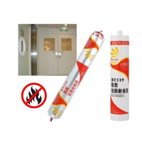 High Temperature Resistant Fireproof Silicone Sealant Adhesive