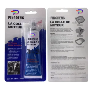 High Temperature Resistant Gray RTV Silicone Gasket Maker