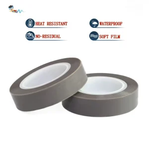 High-Temperature Voltage-Resistant Skived PTFE Film Tape with Silicone Adhesive for Wiring Harness Insulation and Anti-Seize Applications