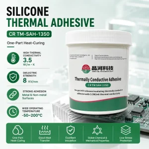 High Thermal Conductivity One Part LED Thermal Adhesive High 3.5 W m K Thermally Conductive Thermal Glue for Heat Dissipation