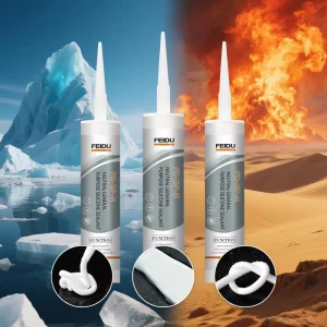 High-Viscosity, High-Tack, Fast-Curing Silicone Nail-Free Adhesive, Corrosion Resistant