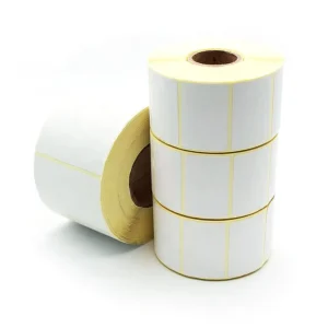 High quality Manufacturers Direct Sales 500 Lables Roll 60*80mm Blank White Self Adhesive Label Direct Thermal Label