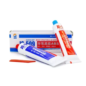 High transparent structural adhesive bonding ceramic glass epoxy resin ab glue two component 509