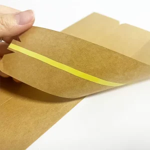 Hight Quality Brown Self Adhesive Kraft Paper Tape with Easy Tear Handle for Carton