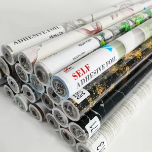 Home Decoration 3d Self Adhesive Pvc Vinyl Peel and Stick Wallpaper
