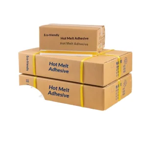 Hot Melt Adhesive Rod for Cardboard, Metal, and Plastic, 10-20 Seconds Curing Time, 5kg