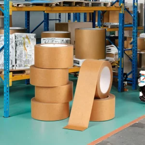 Hot Melt Self-Adhesive Kraft Paper Carton Sealing Tape