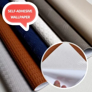 Hot Selling Hotel Waterproof 3D Wallpaper Easy Installation Home Decoration with Adhesive Silk and Paper Wall Stickers