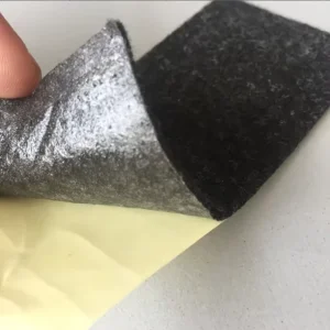 IATF 16949 4-Way Stretch Automotive Interior Lining for Roof Liner, Pillar Wrap, Door Panel, Self-Adhesive PP PES Felt Factory