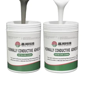 ISO9001 Certified 1.0W mk Two part Silicone Insulating Thermally Conductive Potting Adhesive for LED & Power Module Assembly