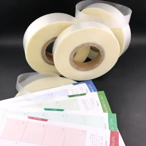 Industrial Binding Production Line Reinforcement Material for Printed Documents Hot Melt Index Film