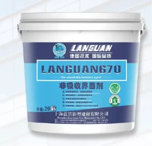 Industrial-Grade Non-Absorbent Water-Resistant Surface Bonding Primer for Tile Adhesive