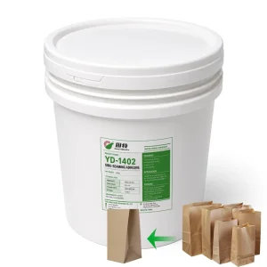 Industrial Grade Water Based Adhesive for Paper Bag Side Sealing with Excellent Bonding Strength and Easy Application