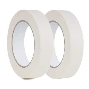 Industrial Grade White Decorative Tape with Hot Melt Rubber High Tensile Strength Long Shelf Life for Carton Bag Sealing