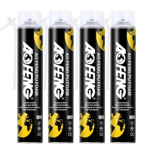 Industrial OEM Polyurethane Foam Sealant with High Hardness and Waterproofing for Construction