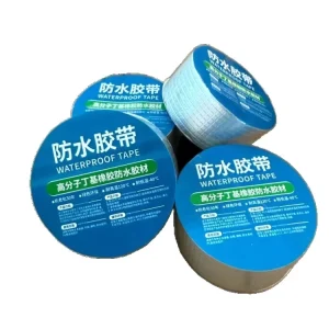 Industrial Roof Butyl Waterproof Tape with Anti-Aging and High-Strength Underlayment and Coverboard for Various Base Surfaces