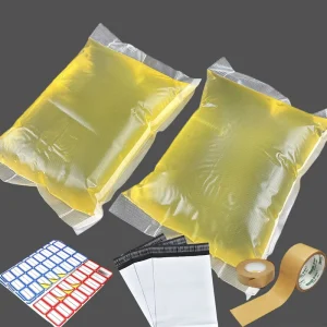 Industrial Solid PSA Hot Melt Adhesive for PE and PO Sealing, Lamination, Bubble Mailer, and Shipping Bags